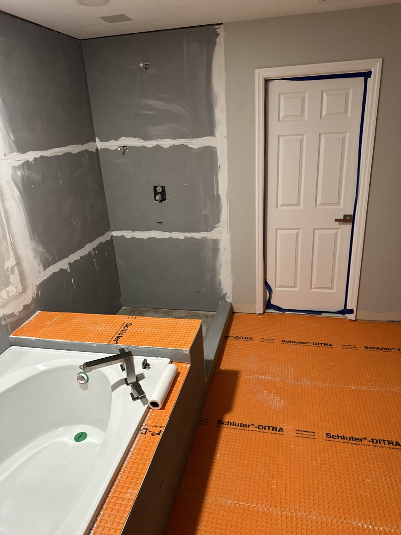 Custom tile installation in Apopka, FL by KV Tileworks